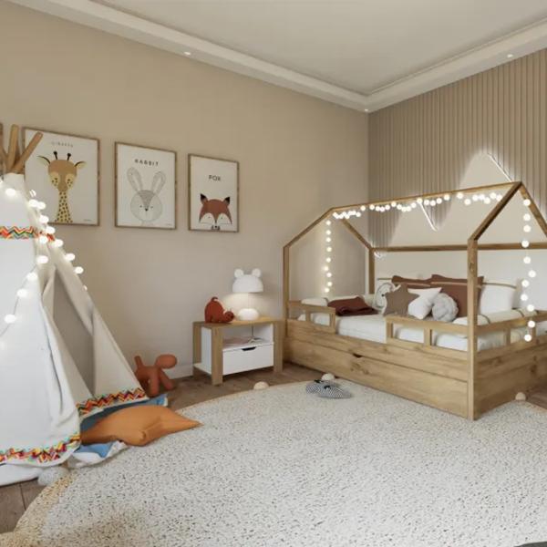 Тумбочки Trendy Nisan 45 x 60 x 42см / ДСП меламин / Дуб photo 2