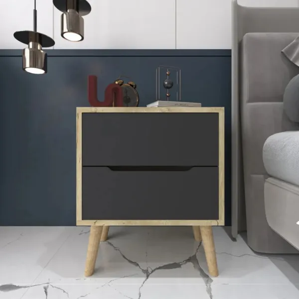 Тумбочки Trendy FLORA 60 x 50 x 44см / ДСП меламин / Сапфировый дуб photo 3