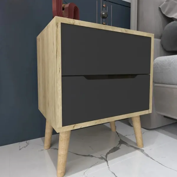 Тумбочки Trendy FLORA 60 x 50 x 44см / ДСП меламин / Сапфировый дуб photo 4