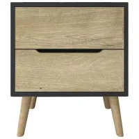 Тумбочки Trendy FLORA 60 x 50 x 44см / ДСП меламин / Антрацит