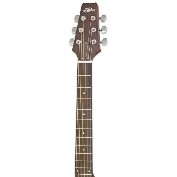 Chitară acustică Aria AF-10 4/4, Jumbo, Matte Tobacco Sunburst photo 5