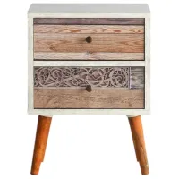Noptiere Trendy Malmo 55 x 40 x 35 / PAL melaminat / White