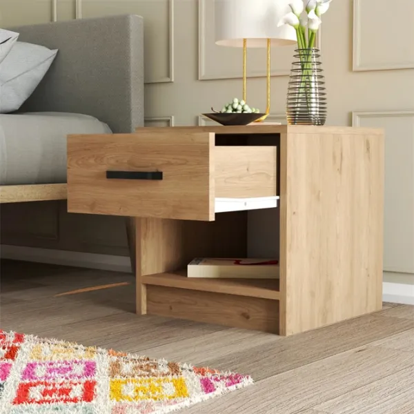 Тумбочки Trendy Grande 46.8 x 52 x 45см / ДСП меламин / Wood photo 2