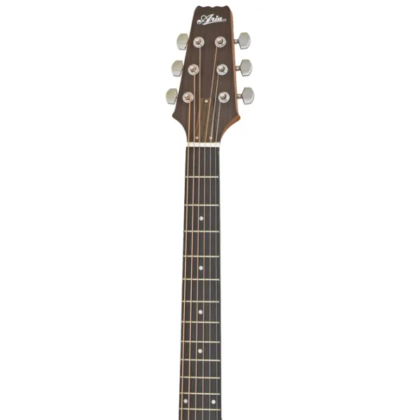 Chitară acustică Aria AD-10 4/4, Dreadnought, Matte Tobacco Sunburst photo 3