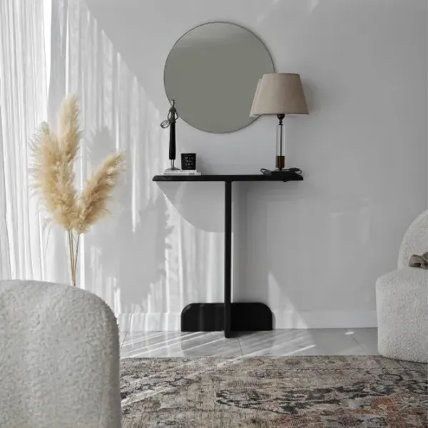 Comodă Trendy Pratico 85 x 80 x 25 / Masiv / Antracit photo 5