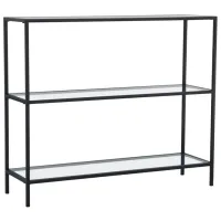 Comodă Trendy D100 85 x 100 x 30 / Sticlă / Black