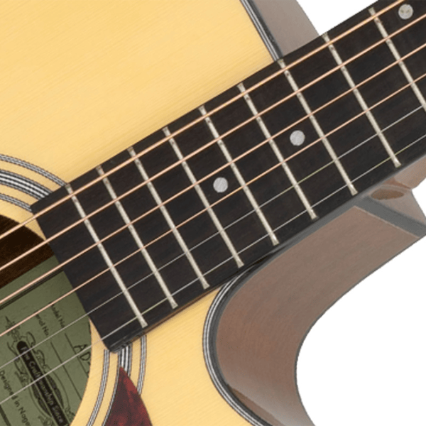 Chitară electro-acustică Aria AD-10CE 4/4, Dreadnought, Matte Natural photo 9