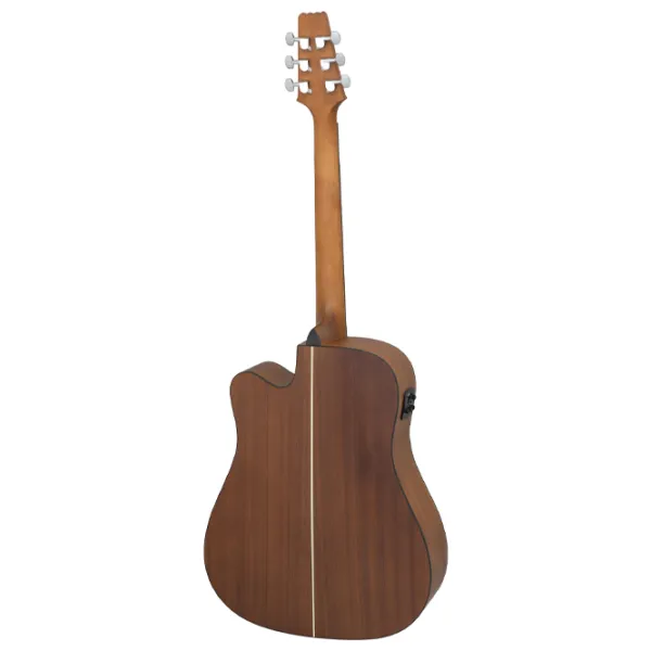 Chitară electro-acustică Aria AD-10CE 4/4, Dreadnought, Matte Tobacco Sunburst photo 5