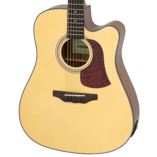 Электроакустическая гитара Aria AD-10CE 4/4, Dreadnought, Натуральный photo 2
