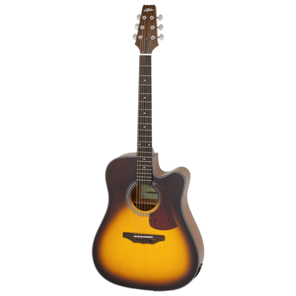 Электроакустическая гитара Aria AD-10CE 4/4, Dreadnought, Табачный санбёрст photo 1