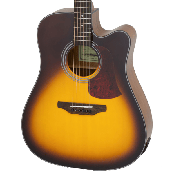Электроакустическая гитара Aria AD-10CE 4/4, Dreadnought, Табачный санбёрст photo 2