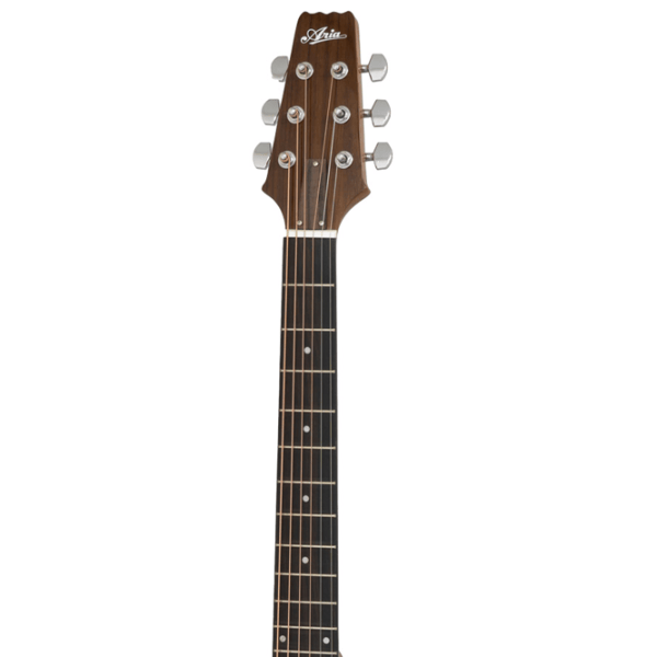 Электроакустическая гитара Aria AD-10CE 4/4, Dreadnought, Табачный санбёрст photo 3