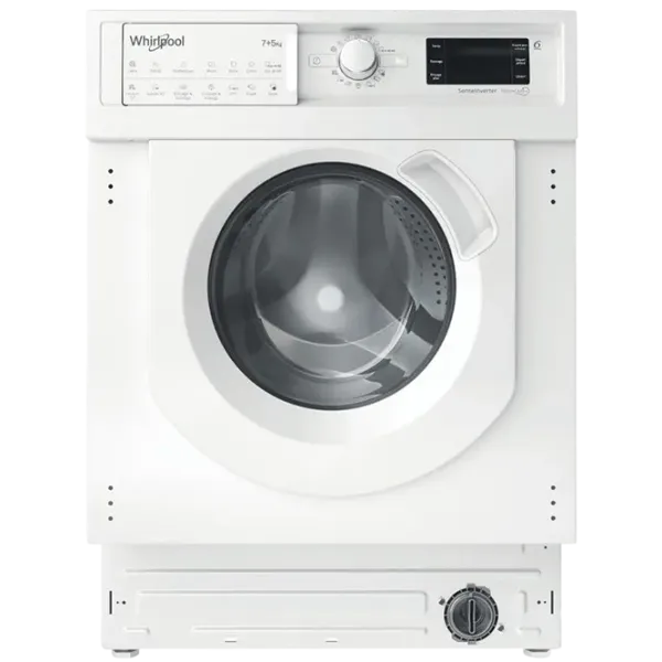 Mașină de spălat cu uscător Whirlpool BI WDWG 751482 EU N 7 kg / 1400 rpm / White photo 1