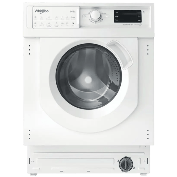 Mașină de spălat cu uscător Whirlpool BI WDWG 751482 EU N 7 kg / 1400 rpm / White photo 1