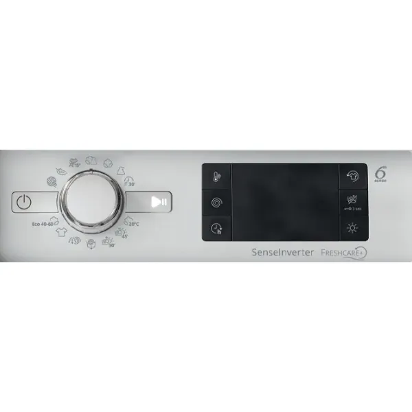 Mașină de spălat cu uscător Whirlpool BI WDWG 751482 EU N 7 kg / 1400 rpm / White photo 7