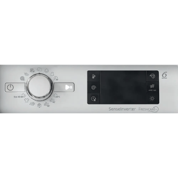 Mașină de spălat cu uscător Whirlpool BI WDWG 751482 EU N 7 kg / 1400 rpm / White photo 7