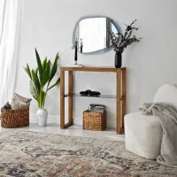 Комод Trendy Via 85 x 85 x 31см / Массив / Орех photo 7