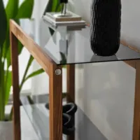 Комод Trendy Via 85 x 85 x 31см / Массив / Орех photo 8
