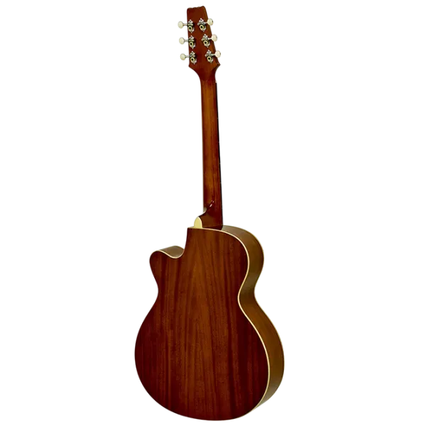 Электроакустическая гитара Aria FET-R1 4/4, Jumbo, Аквамариновый синий photo 4