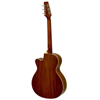Электроакустическая гитара Aria FET-R1 4/4, Jumbo, Аквамариновый синий photo 4