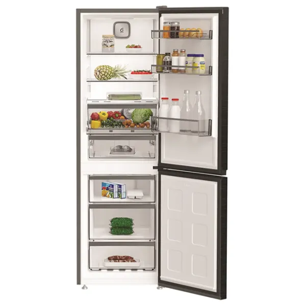 Frigider Whirlpool WHK 25364 XBR4E cu congelator jos 310 l / 186.5 cm / Dark Inox photo 4