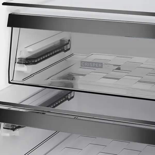 Frigider Whirlpool WHK 25364 XBR4E cu congelator jos 310 l / 186.5 cm / Dark Inox photo 7