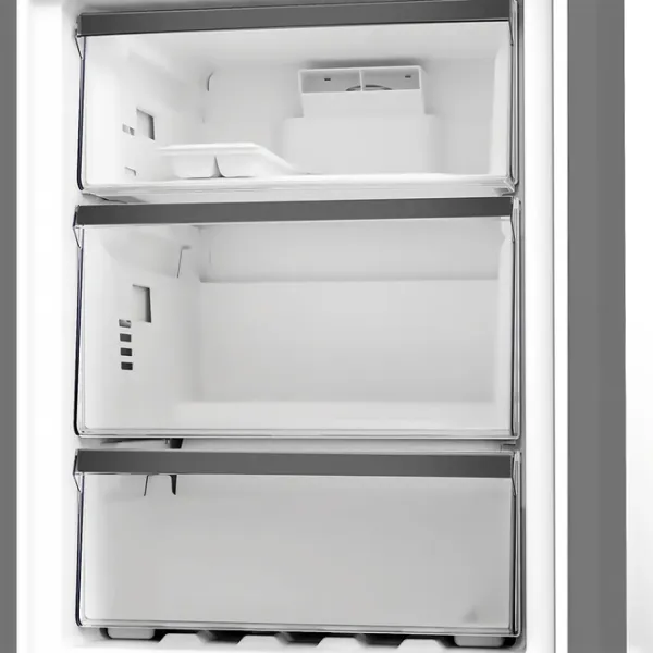 Frigider Whirlpool WHK 25364 XBR4E cu congelator jos 310 l / 186.5 cm / Dark Inox photo 8