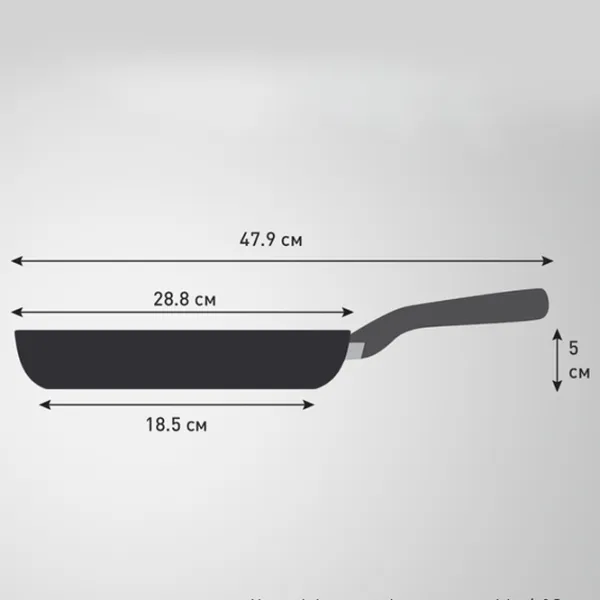 Tigaie Tefal Trattoria Pro G6120644 Universală / 28 cm / Black photo 4