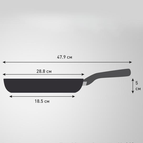 Tigaie Tefal Trattoria Pro G6120644 Universală / 28 cm / Black photo 4