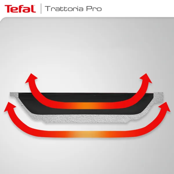 Tigaie Tefal Trattoria Pro G6120644 Universală / 28 cm / Black photo 6