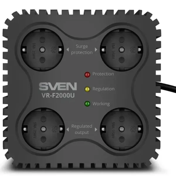 UPS Sven VR-F2000U Black photo 4