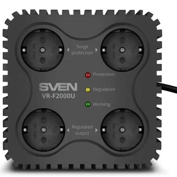 UPS Sven VR-F2000U Black photo 4