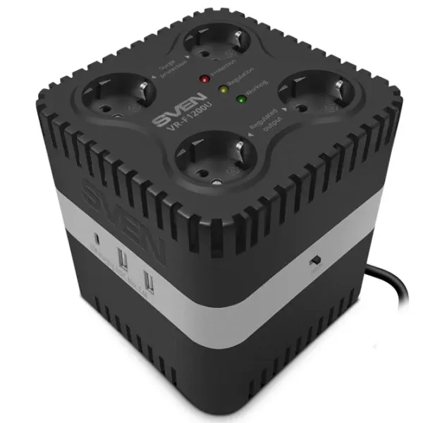 UPS Sven VR-F1200U Black photo 2