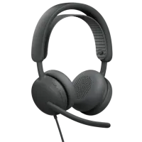 Наушники Logitech ZONE Wired 2 Черный Серый Проводная/ photo 4