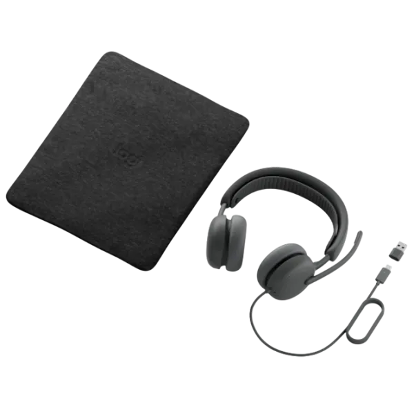 Наушники Logitech ZONE Wired 2 Черный Серый Проводная/ photo 6