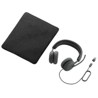 Наушники Logitech ZONE Wired 2 Черный Серый Проводная/ photo 6
