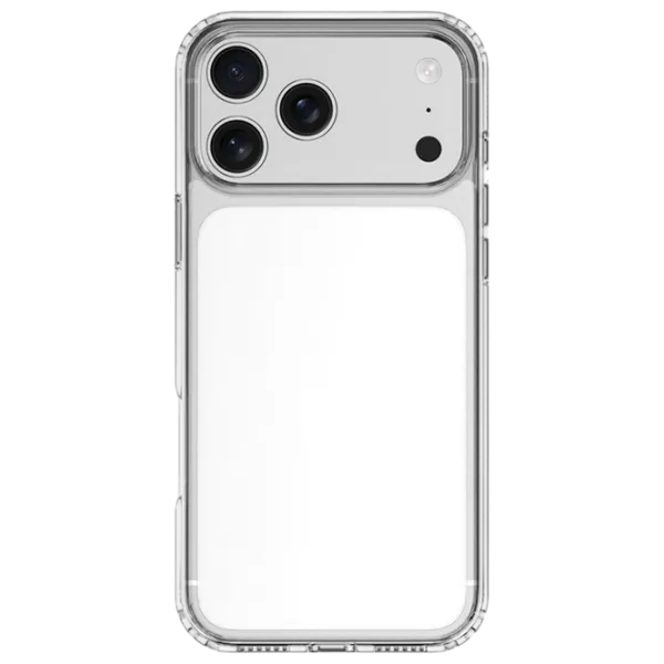 Чехол для смартфона Apple iPhone 17 Pro Max Cellularline / MagSafe Back / ТПУ / White Прозрачный photo 1