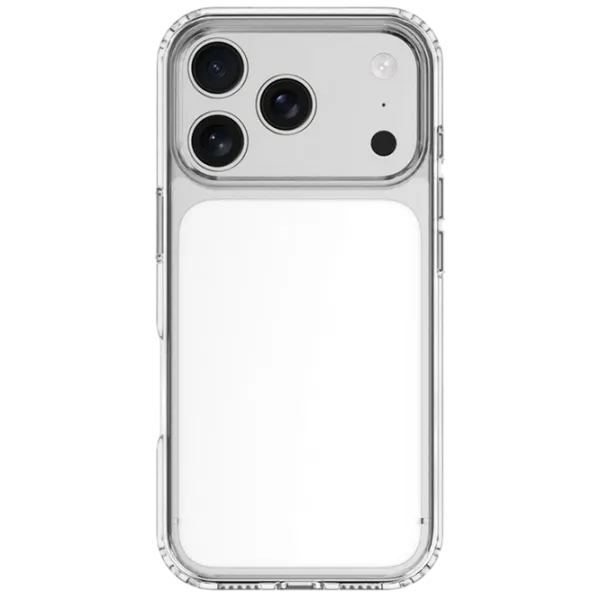 Husă pentru smartphone Apple iPhone 17 Pro Cellularline / MagSafe Back / TPU / White Transparent photo 1