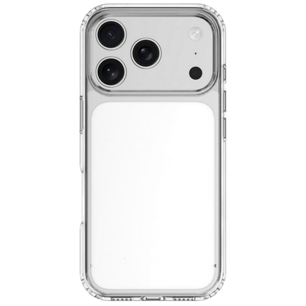 Husă pentru smartphone Apple iPhone 17 Pro Cellularline / MagSafe Back / TPU / White Transparent photo 1