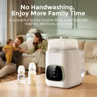 Стерилизатор Momcozy KleanPal Pro / с паром / Белый photo 2