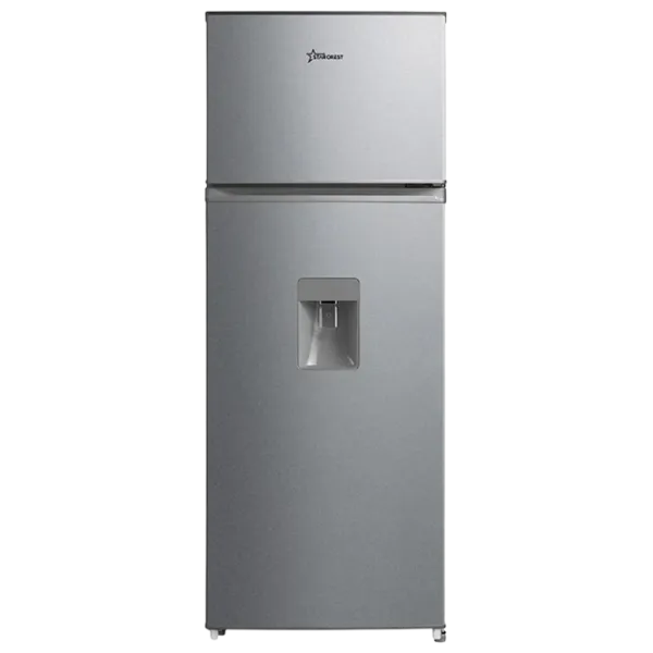 Frigider Starcrest SF-204WD-SLE cu congelator sus 199 l / 143 cm / Inox photo 1