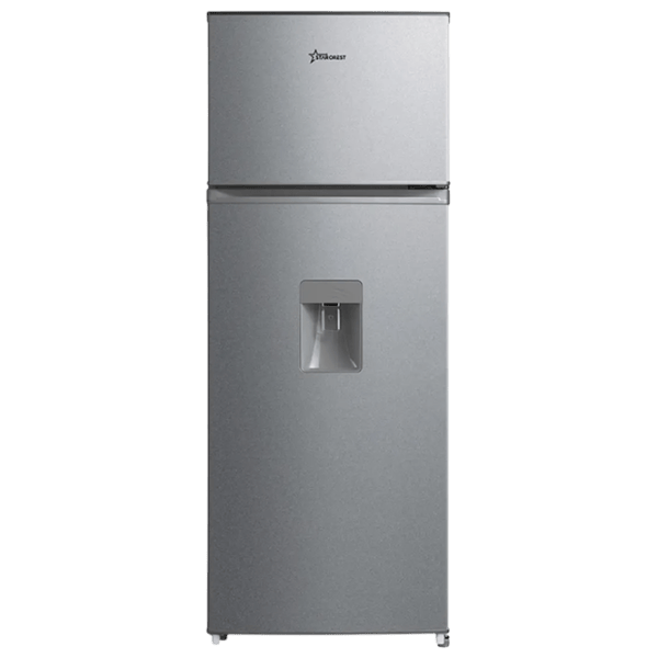 Frigider Starcrest SF-204WD-SLE cu congelator sus 199 l / 143 cm / Inox photo 1