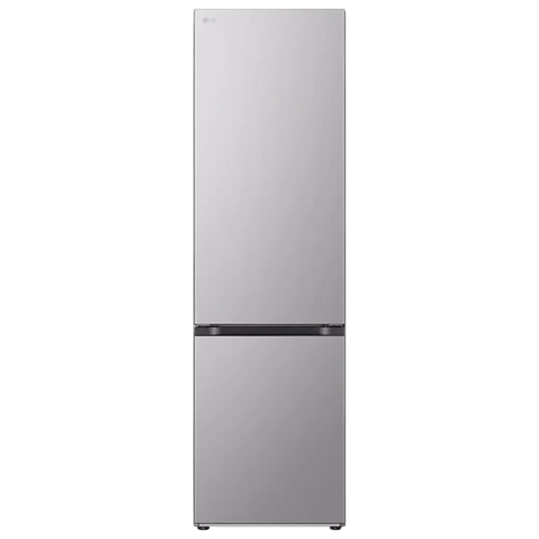 Frigider LG GBV7280DPY cu congelator jos 387 l / 203 cm / Inox photo 1