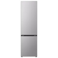 Frigider LG GBV7280DPY cu congelator jos 387 l / 203 cm / Inox