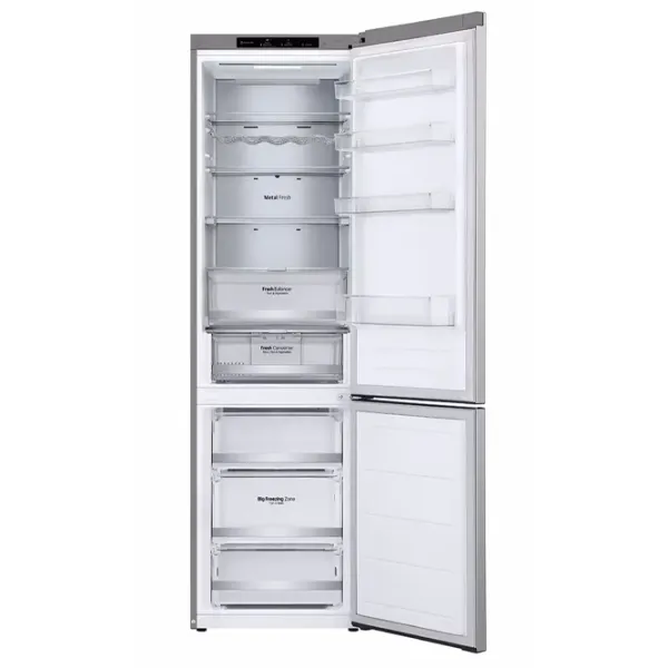 Frigider LG GBV7280DPY cu congelator jos 387 l / 203 cm / Inox photo 5