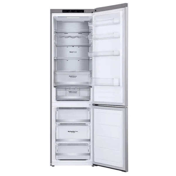 Frigider LG GBV7280DPY cu congelator jos 387 l / 203 cm / Inox photo 5