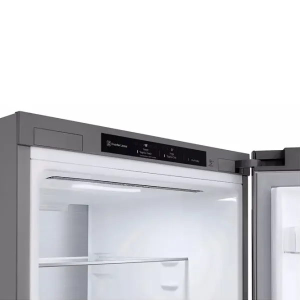 Frigider LG GBV7280DPY cu congelator jos 387 l / 203 cm / Inox photo 8