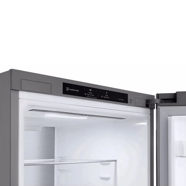 Frigider LG GBV7280DPY cu congelator jos 387 l / 203 cm / Inox photo 8