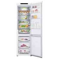 Frigider LG GBV7280CSW cu congelator jos 387 l / 203 cm / White photo 3