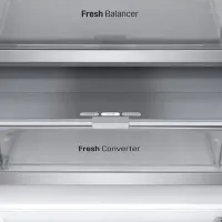 Frigider LG GBV7280CSW cu congelator jos 387 l / 203 cm / White photo 5